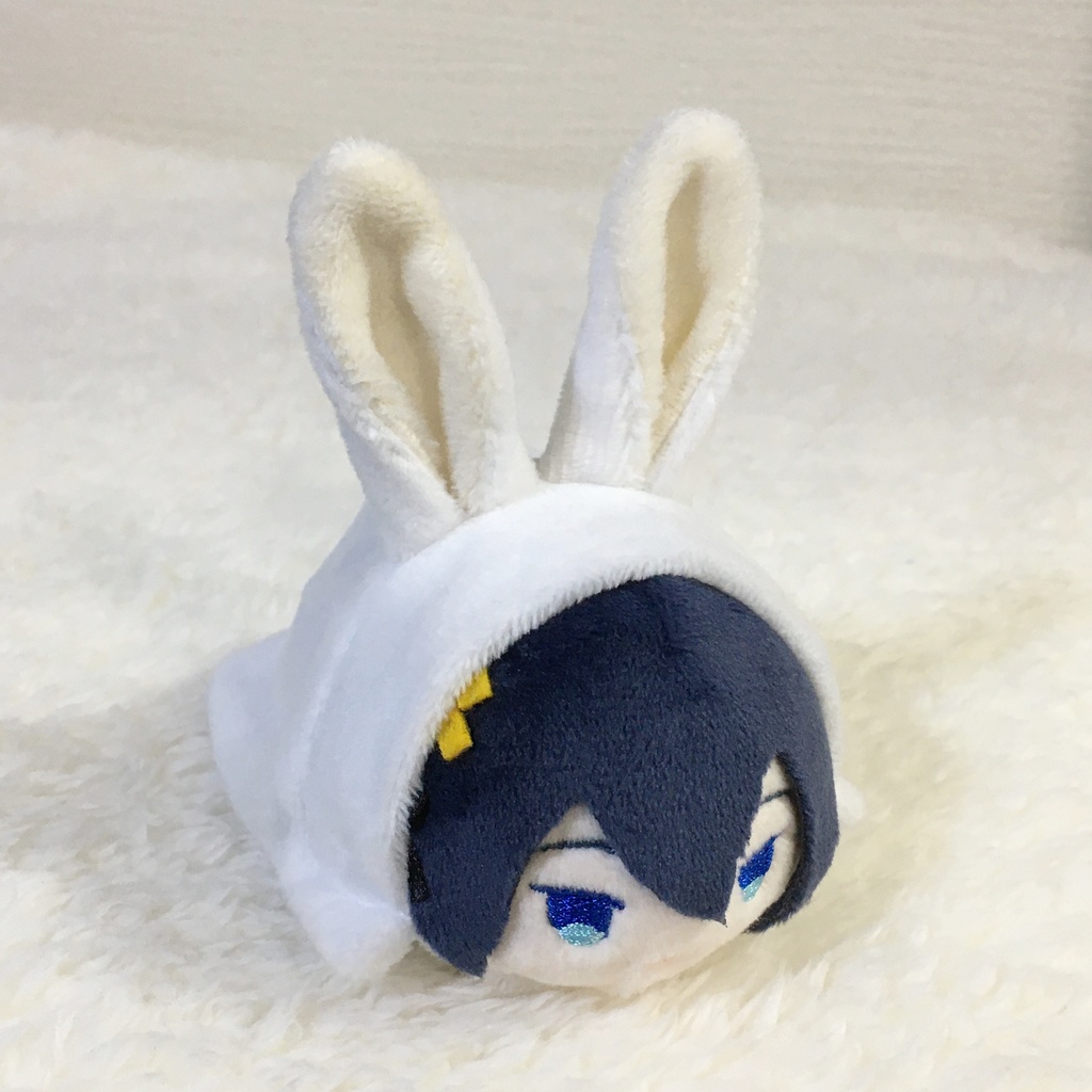 もちマス/もちころりん着ぐるみ うさぎ ホワイト&ミルク