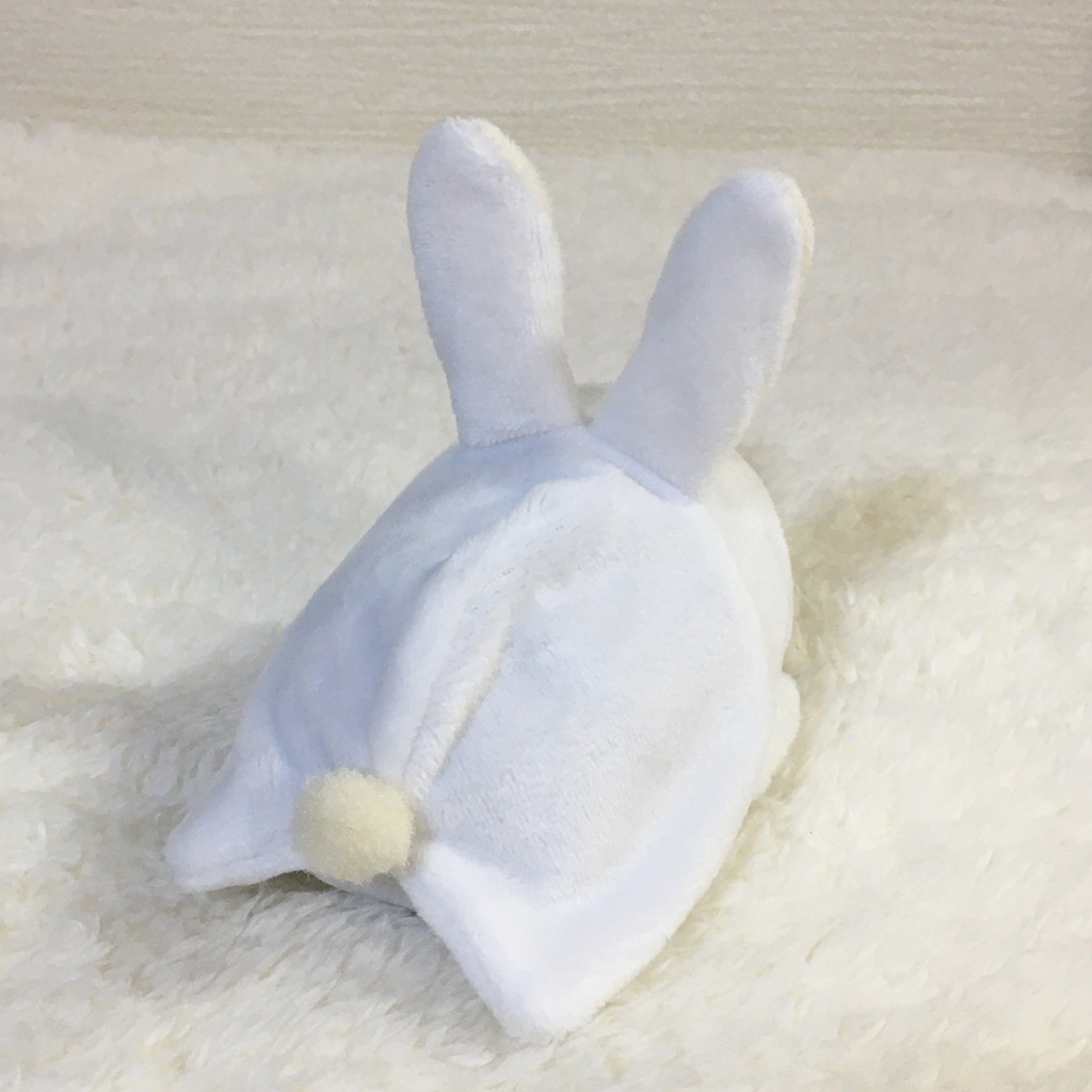 もちマス/もちころりん着ぐるみ うさぎ ホワイト&ミルク