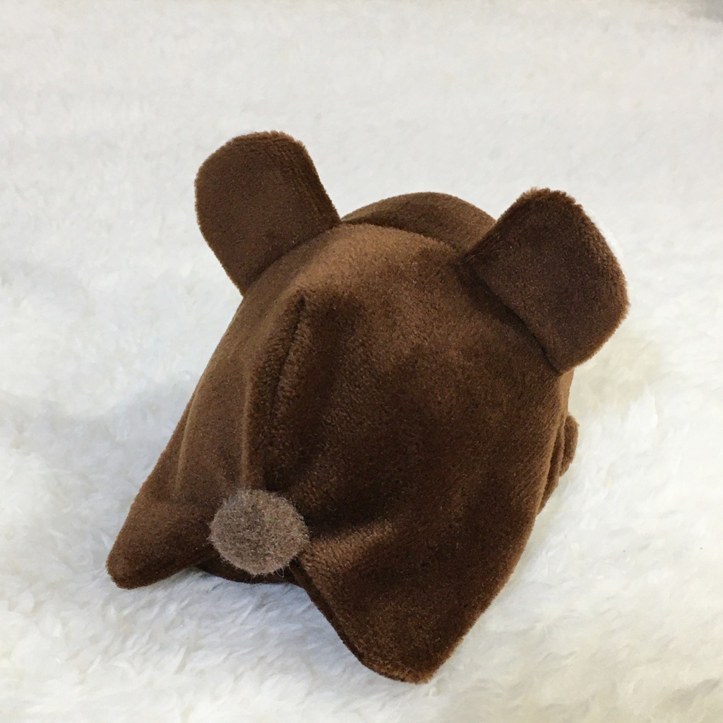 もちマス/もちころりん着ぐるみ くま ブラウン&ミルク