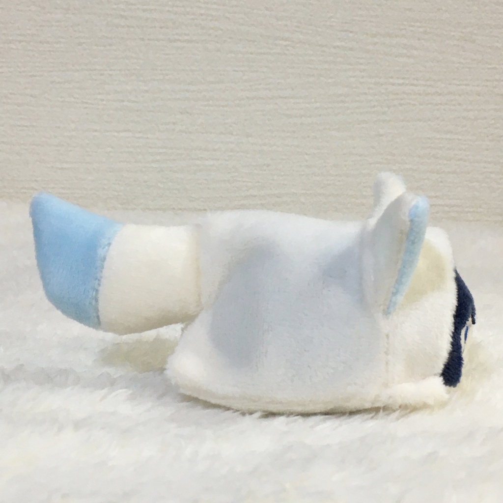 もちマスミニ着ぐるみ きつね ミルク&ベビーブルー