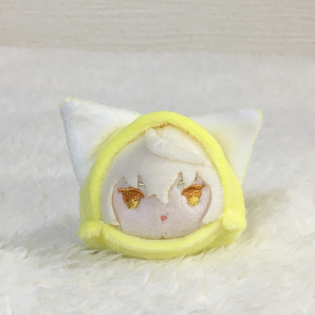 もちマスミニ着ぐるみ ねこ レモンイエロー