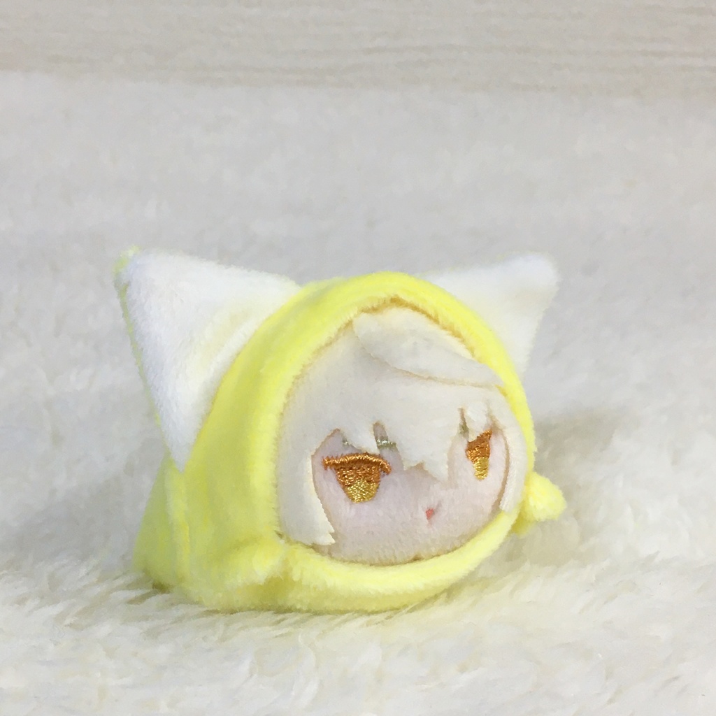 もちマスミニ着ぐるみ ねこ レモンイエロー