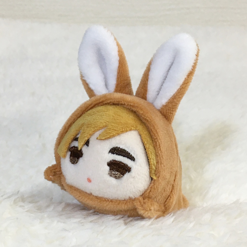 もちマスミニ着ぐるみ うさぎ ライトブラウン