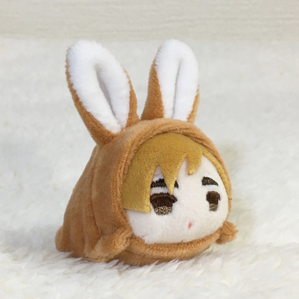 もちマスミニ着ぐるみ うさぎ ライトブラウン
