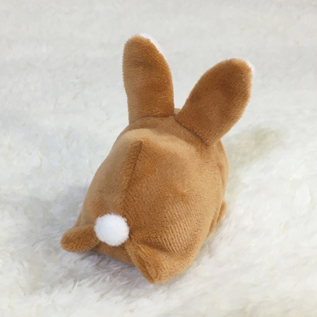 もちマスミニ着ぐるみ うさぎ ライトブラウン