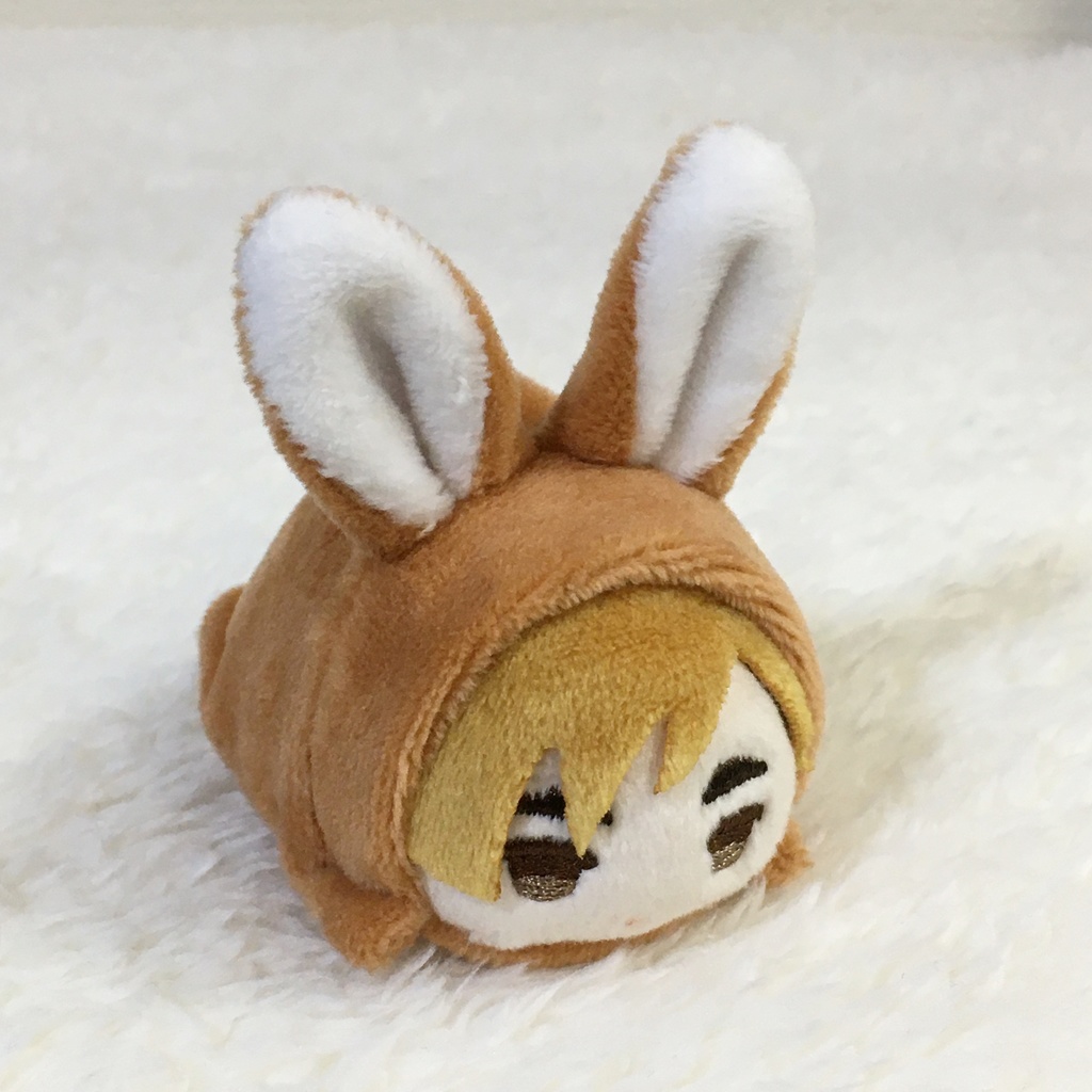 もちマスミニ着ぐるみ うさぎ ライトブラウン