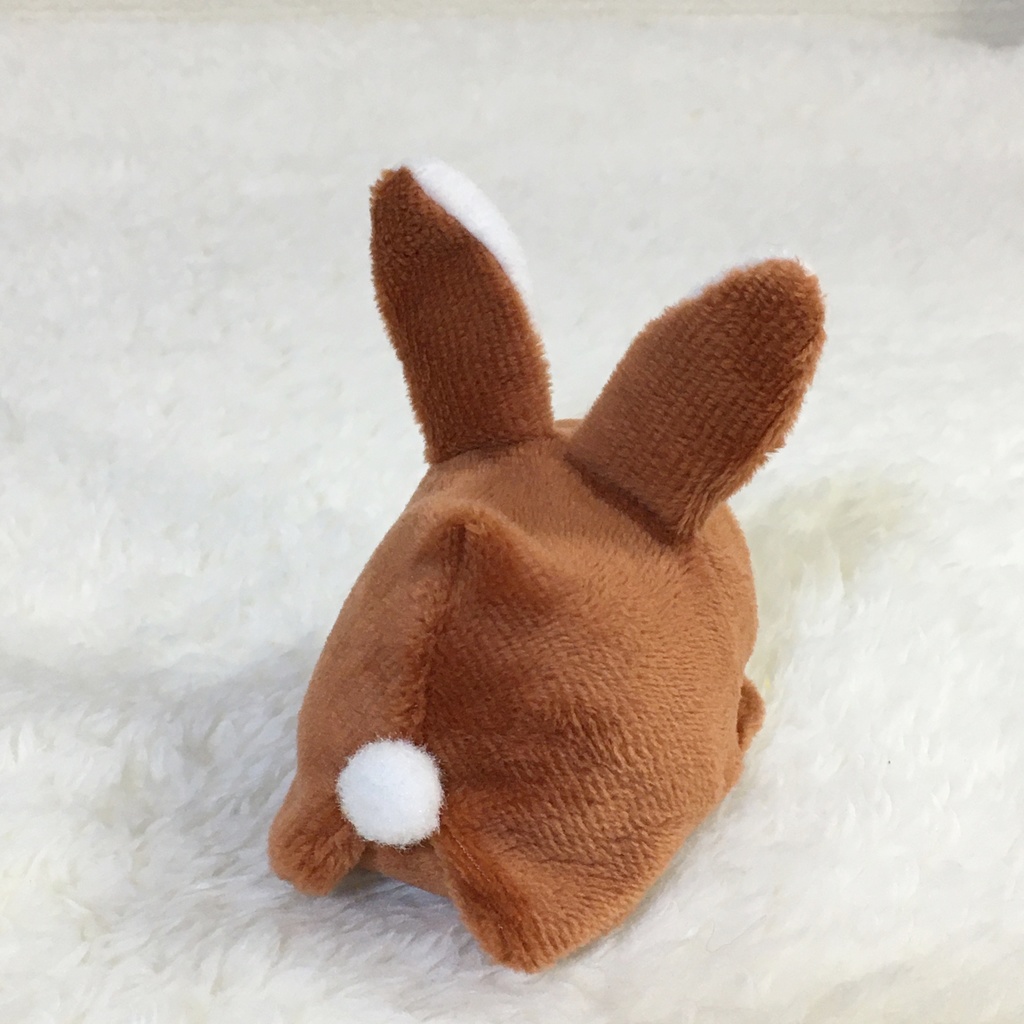 もちマスミニ着ぐるみ うさぎ ティーブラウン