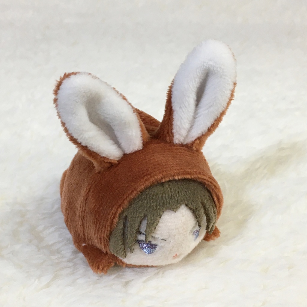 もちマスミニ着ぐるみ うさぎ ティーブラウン