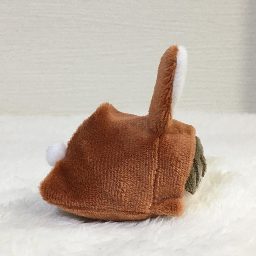 もちマスミニ着ぐるみ うさぎ ティーブラウン