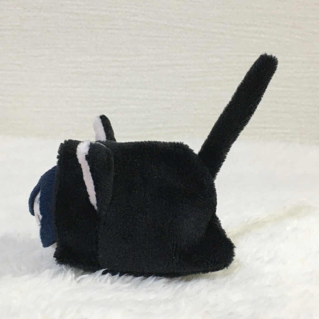 もちマスミニ着ぐるみ ねこ ブラック&ネールピンク