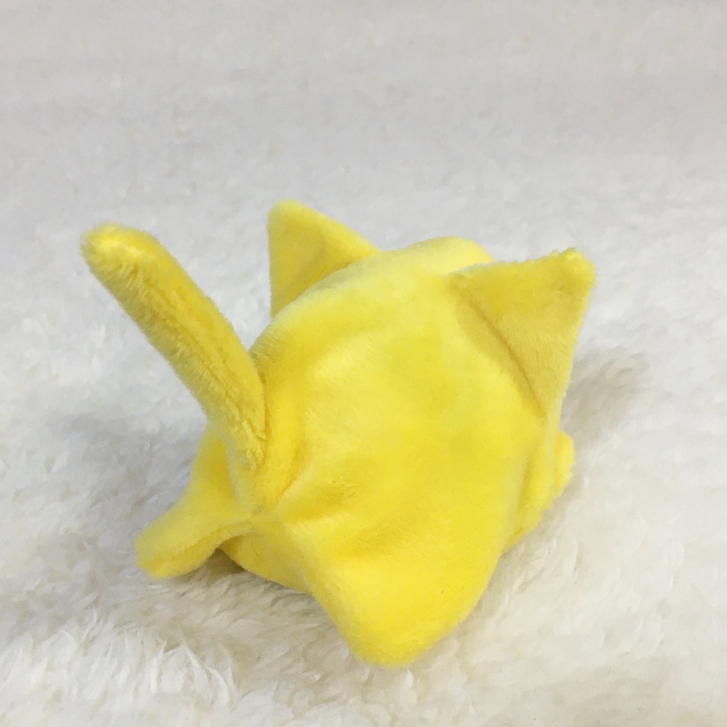 もちマスミニ着ぐるみ ねこ イエロー
