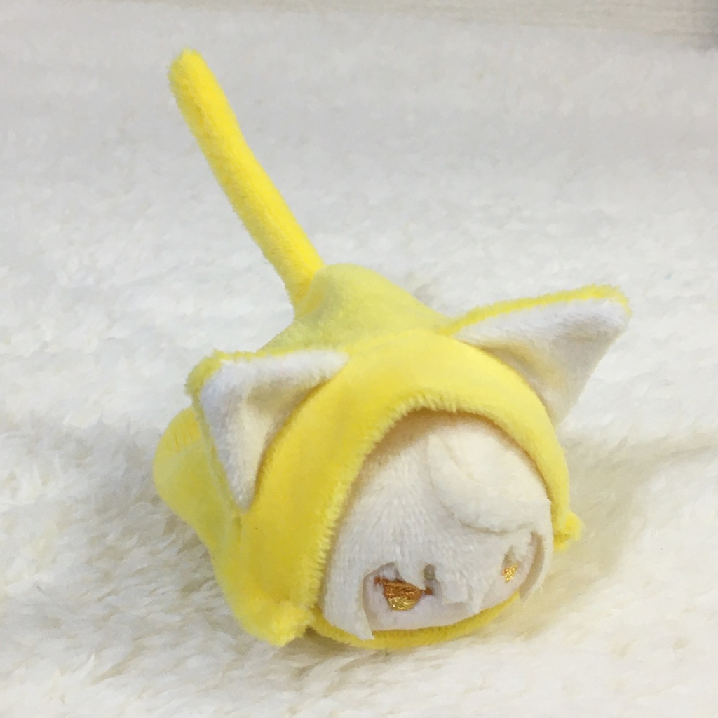 もちマスミニ着ぐるみ ねこ イエロー