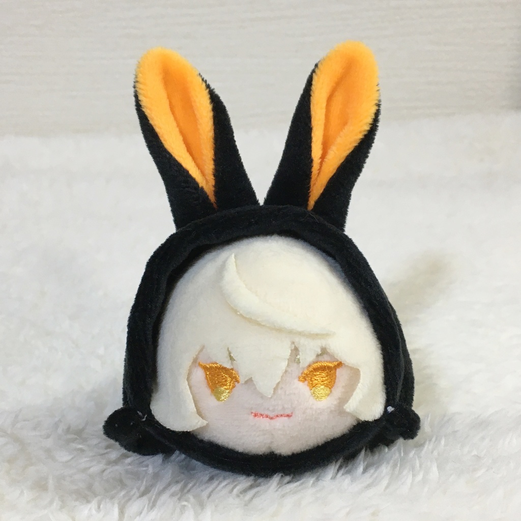 もちマス/もちころりん着ぐるみ うさぎ ブラック&オレンジ