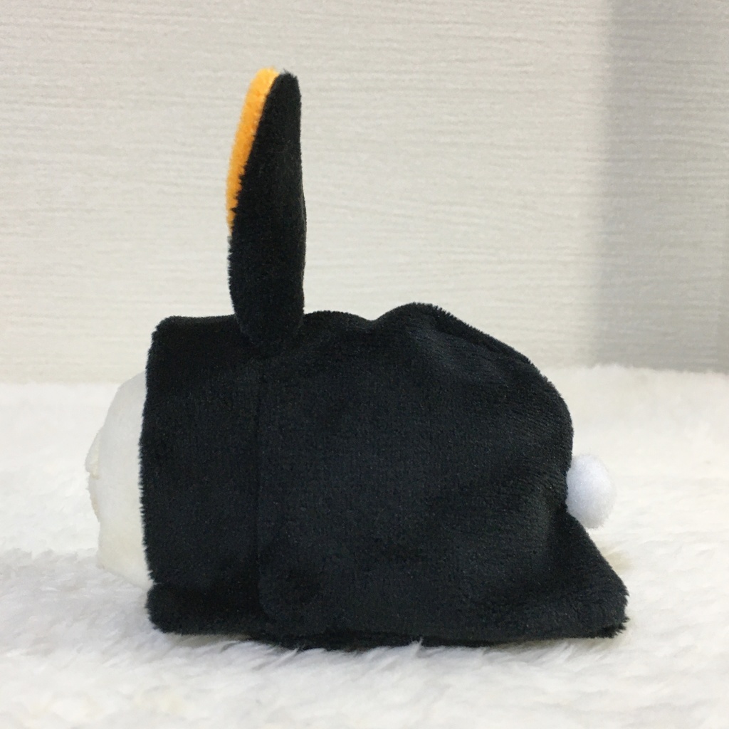 もちマス/もちころりん着ぐるみ うさぎ ブラック&オレンジ