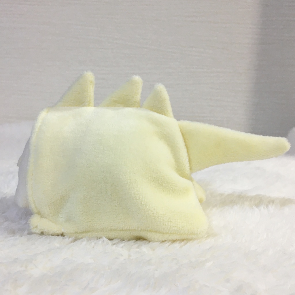 もちマス/もちころりん着ぐるみ 恐竜 クリームイエロー