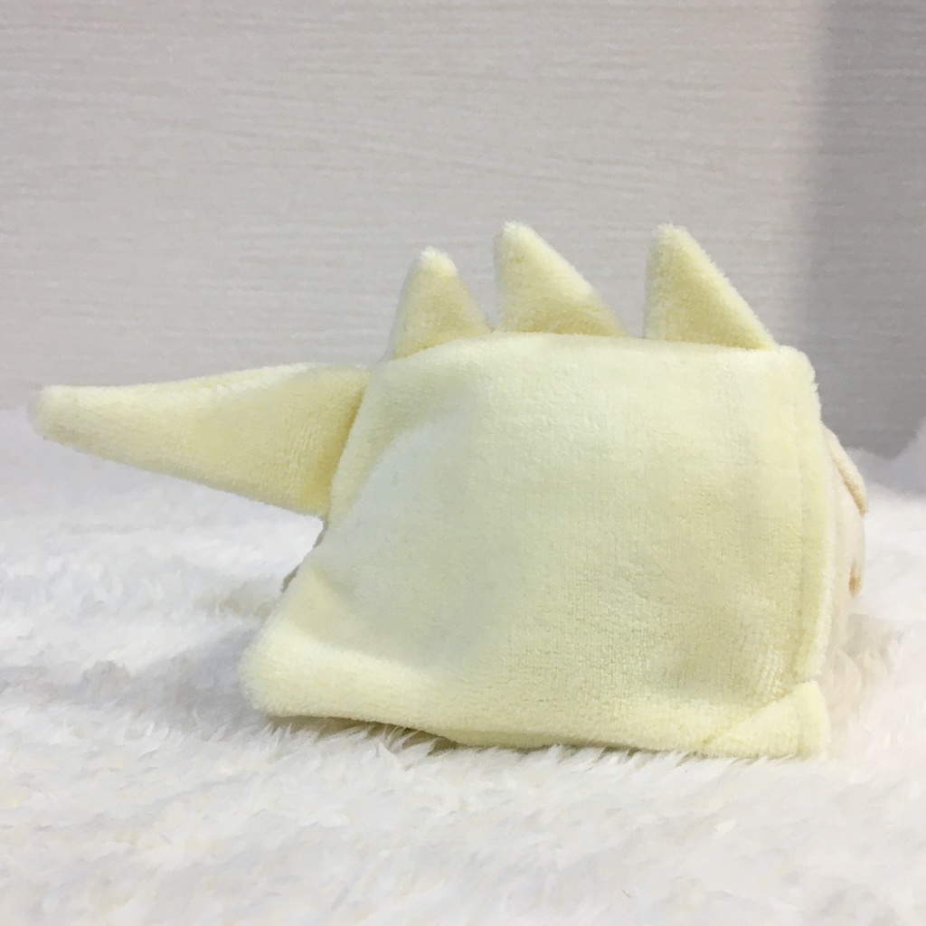 もちマス/もちころりん着ぐるみ 恐竜 クリームイエロー