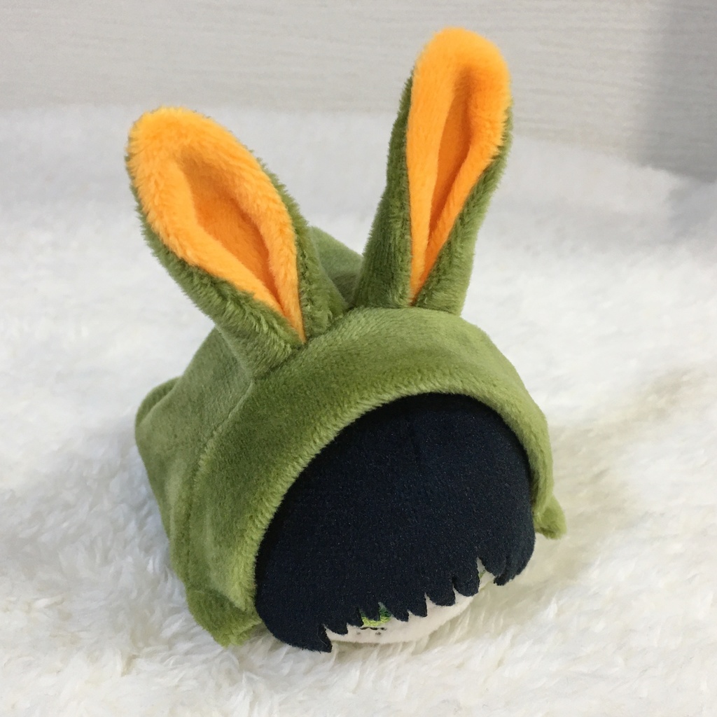 もちマス/もちころりん着ぐるみ うさぎ カーキ&オレンジ