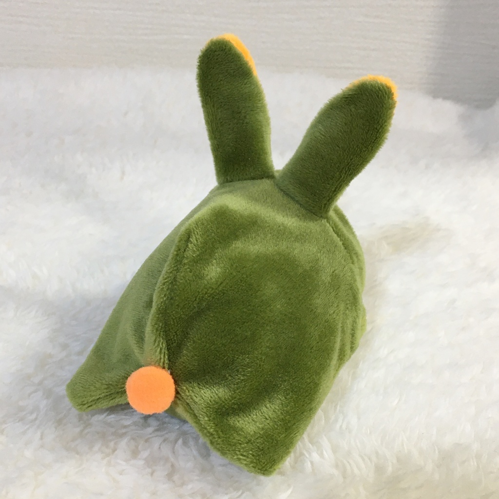 もちマス/もちころりん着ぐるみ うさぎ カーキ&オレンジ