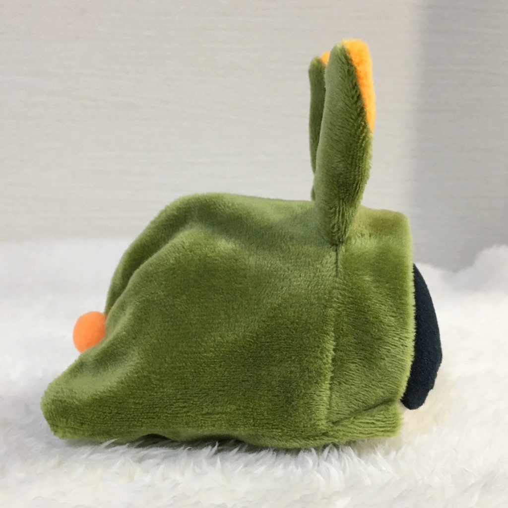 もちマス/もちころりん着ぐるみ うさぎ カーキ&オレンジ