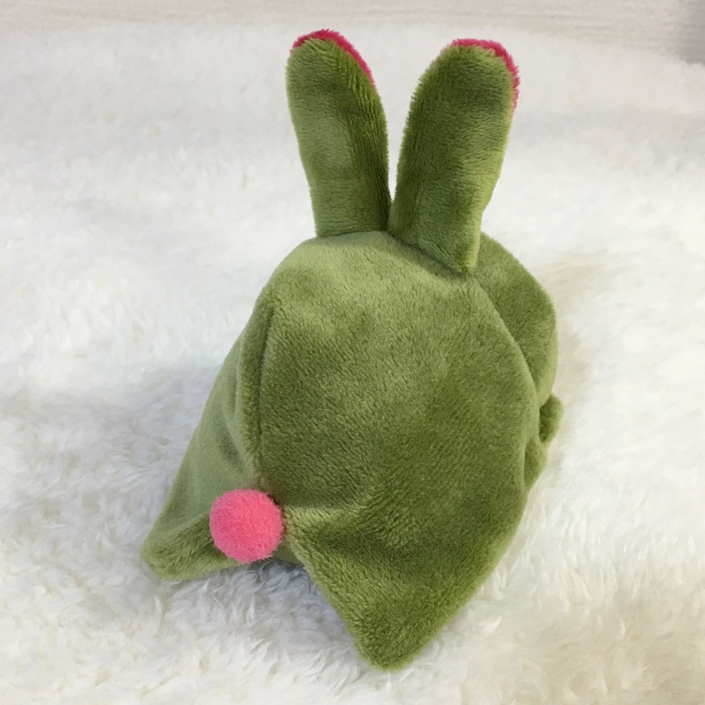 もちマス/もちころりん着ぐるみ うさぎ カーキ&ローズピンク