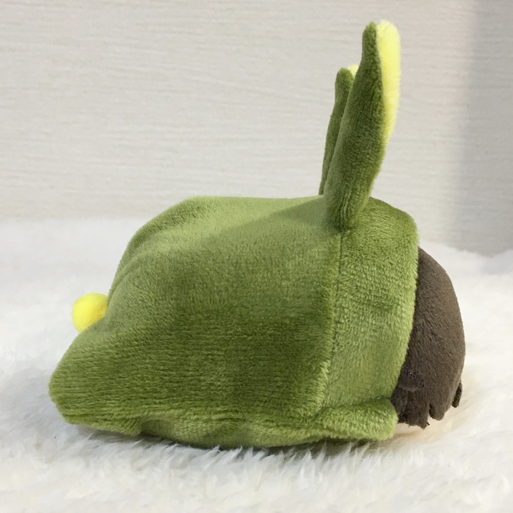 もちマス/もちころりん着ぐるみ うさぎ カーキ&レモンイエロー