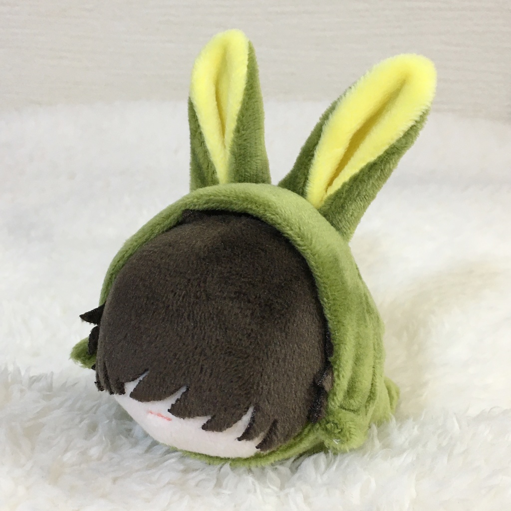 もちマス/もちころりん着ぐるみ うさぎ カーキ&レモンイエロー