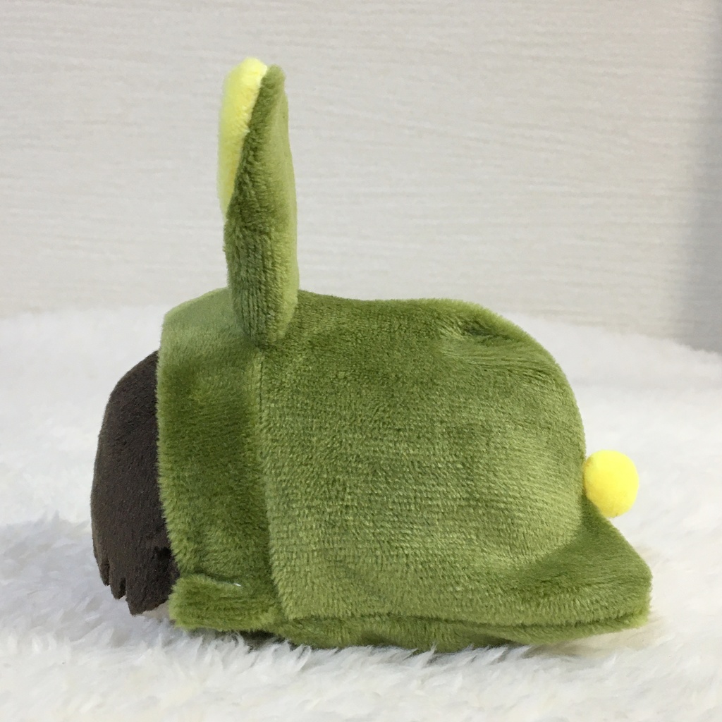 もちマス/もちころりん着ぐるみ うさぎ カーキ&レモンイエロー