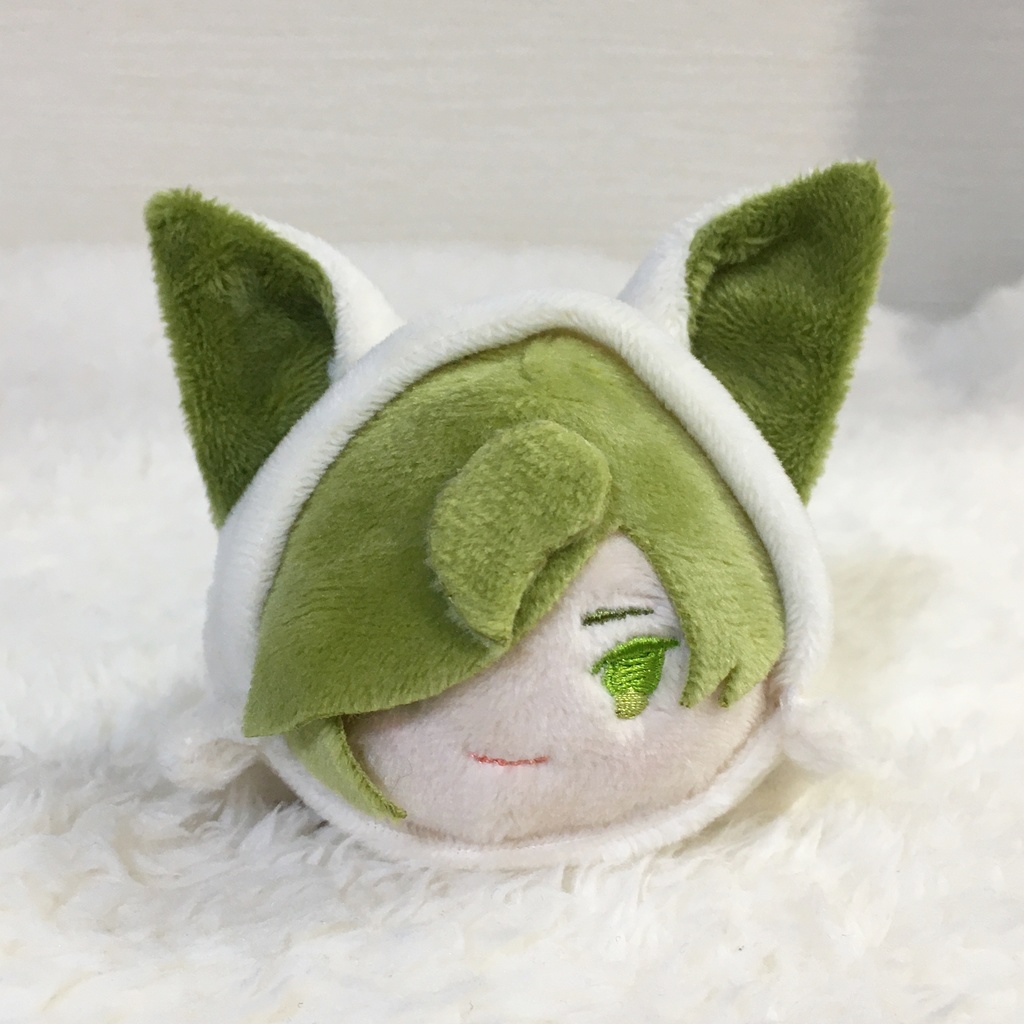 もちマス/もちころりん着ぐるみ きつね ミルク&カーキ