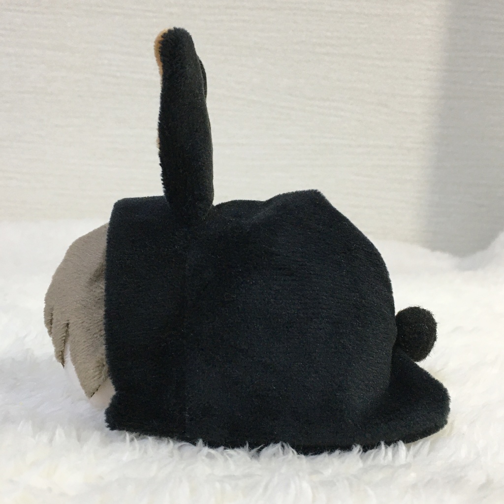 もちマス/もちころりん着ぐるみ うさぎ ブラック&ライトブラウン