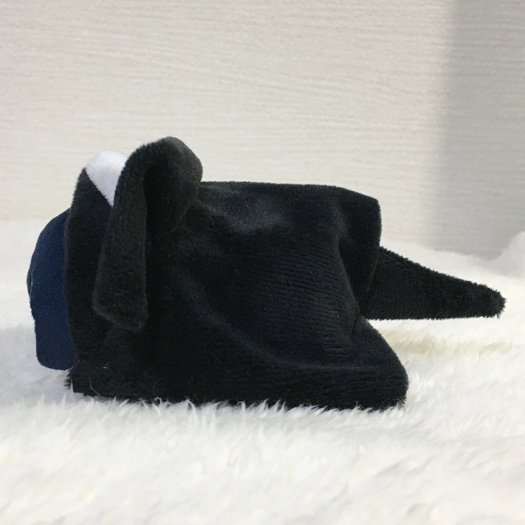 もちマス/もちころりん着ぐるみ 恐竜 ブラック