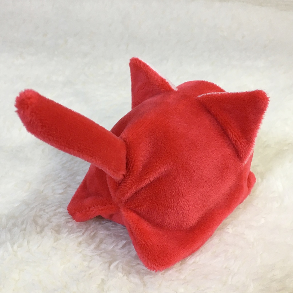 もちマス/もちころりん着ぐるみ ねこ レッド&ミルク