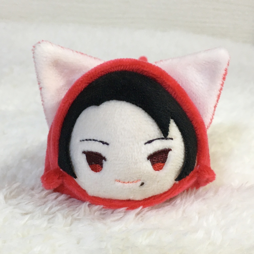 もちマス/もちころりん着ぐるみ ねこ レッド&ミルク