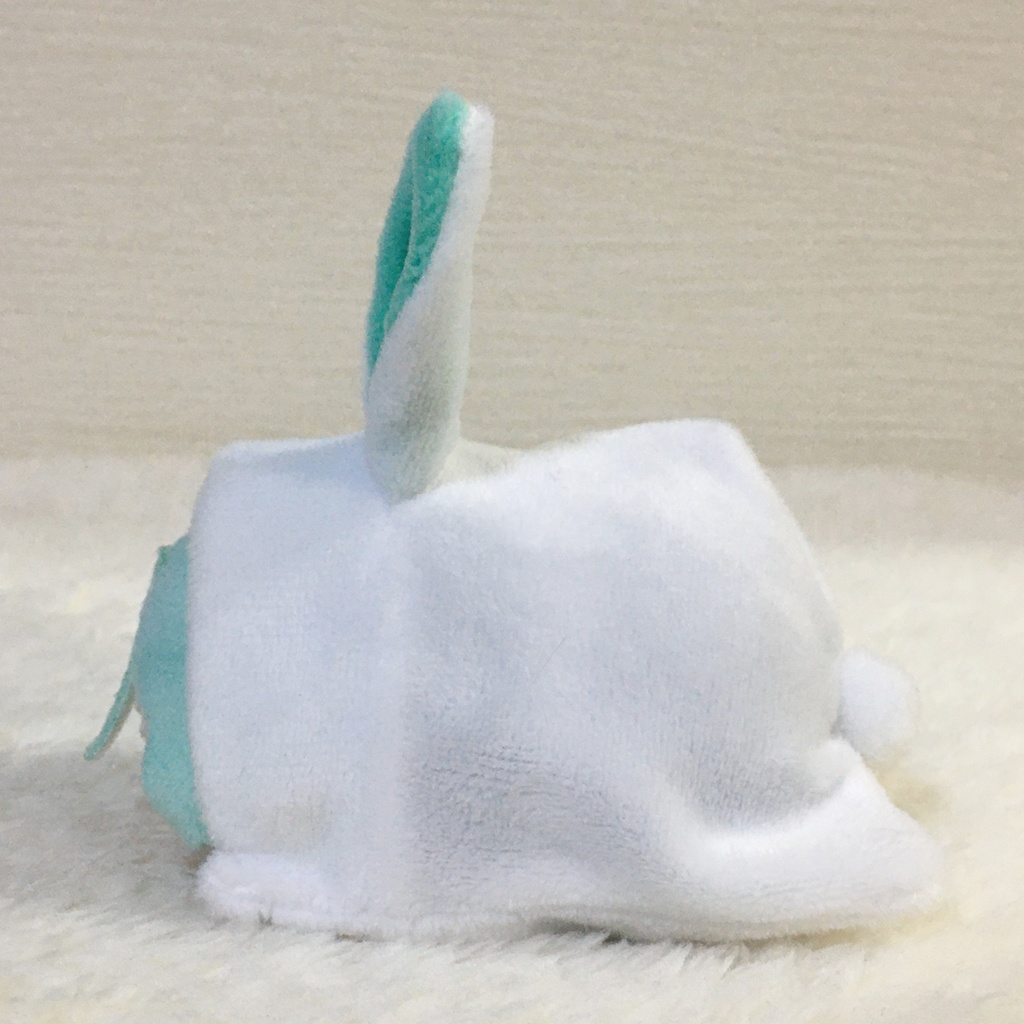 もちマス/もちころりん着ぐるみ うさぎ ホワイト&ミントグリーン