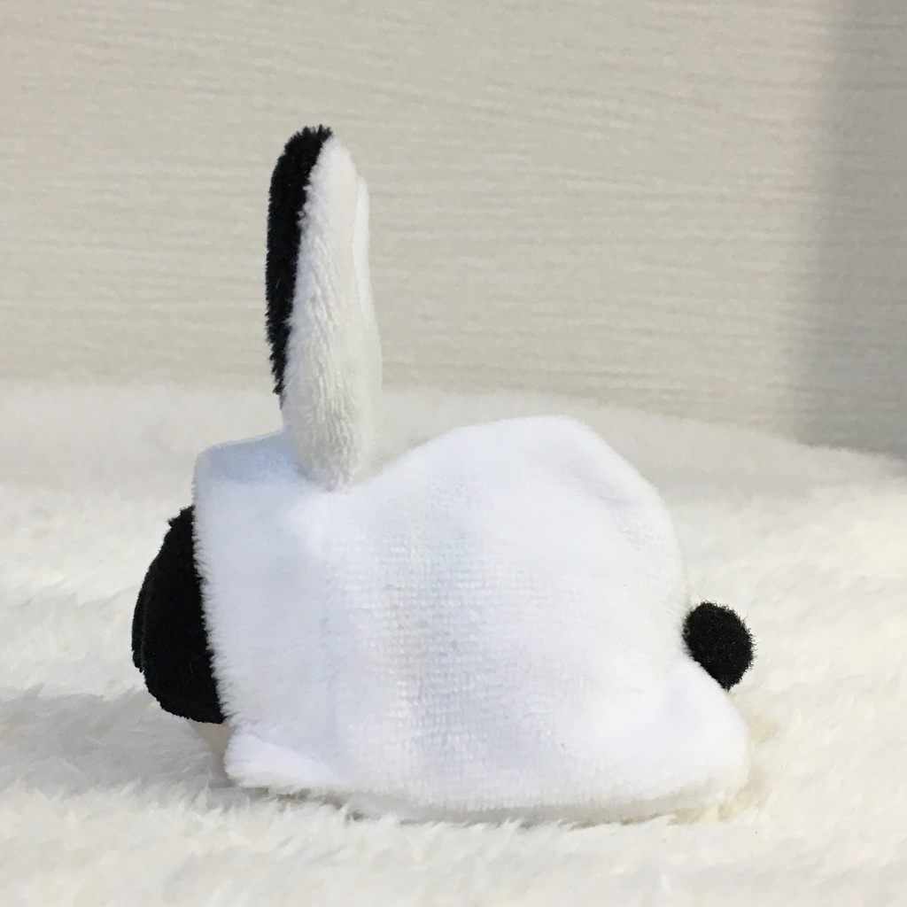 もちマスミニ着ぐるみ うさぎ ホワイト&ブラック