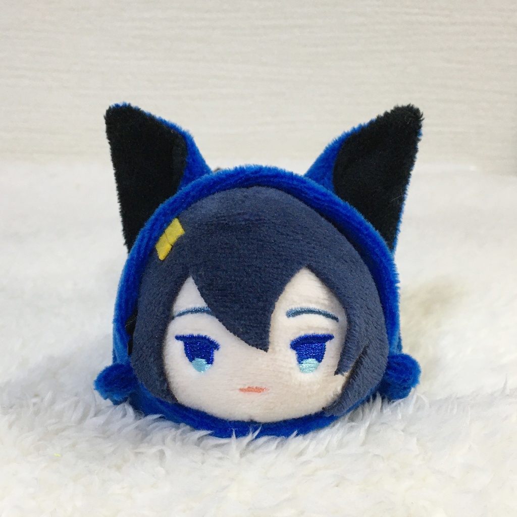 もちマス/もちころりん着ぐるみ きつね ブルー&ブラック