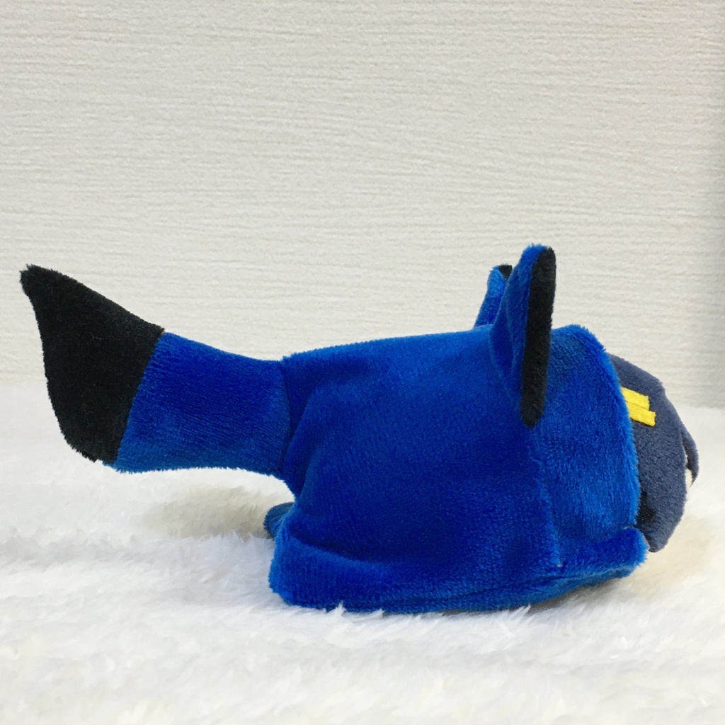 もちマス/もちころりん着ぐるみ きつね ブルー&ブラック