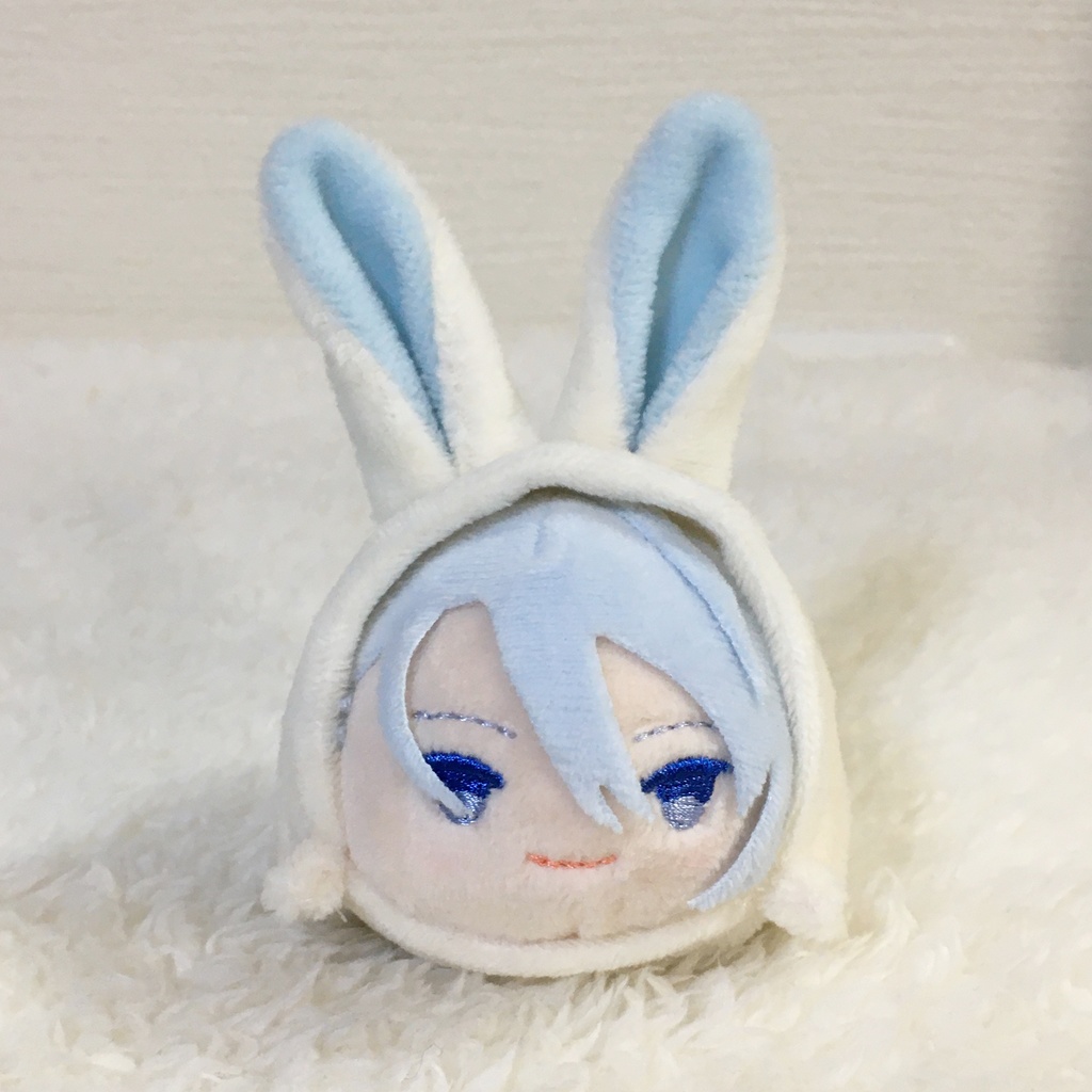 もちマス/もちころりん着ぐるみ うさぎ ミルク&ベビーブルー