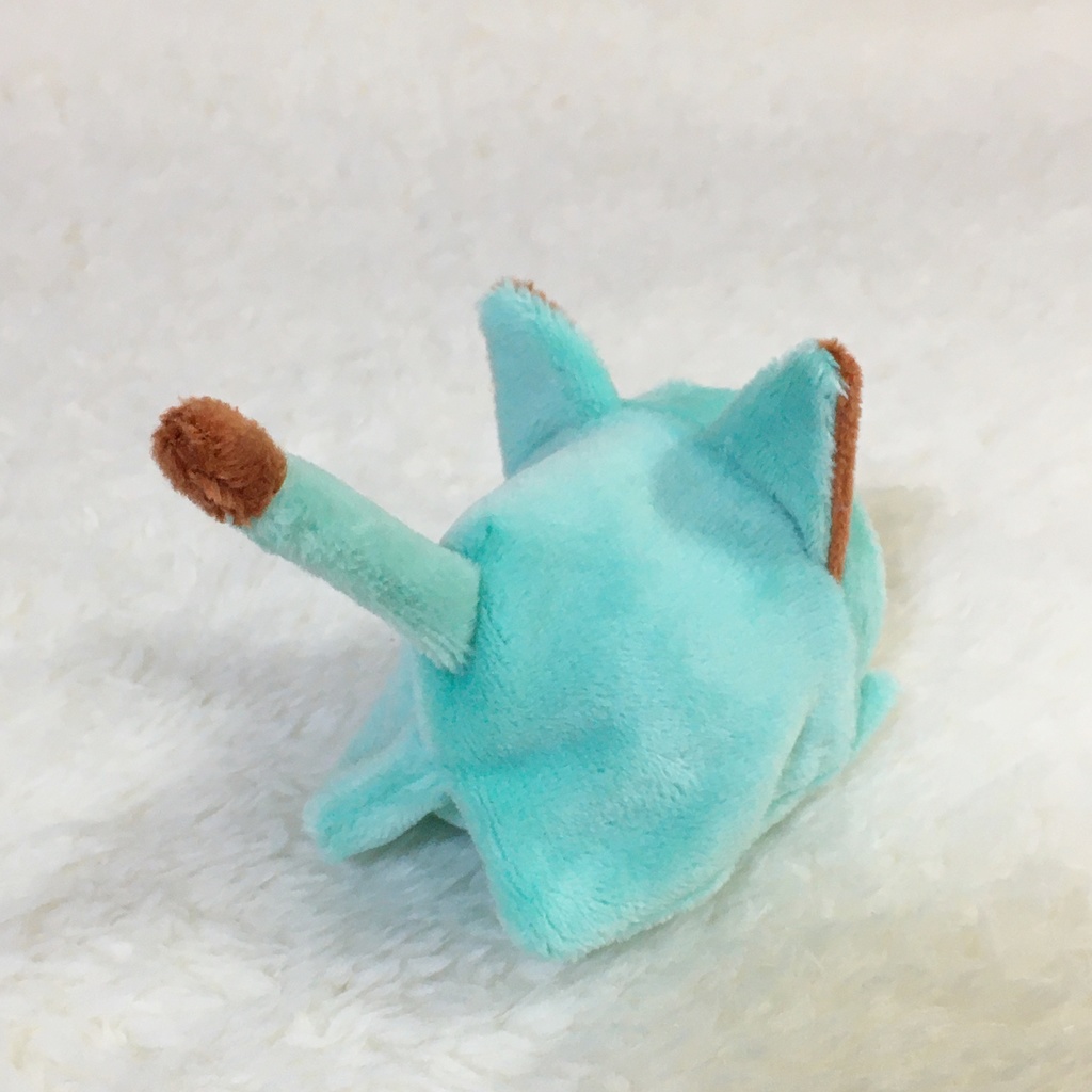 もちマスミニ着ぐるみ ねこ(耳折れ) チョコミント