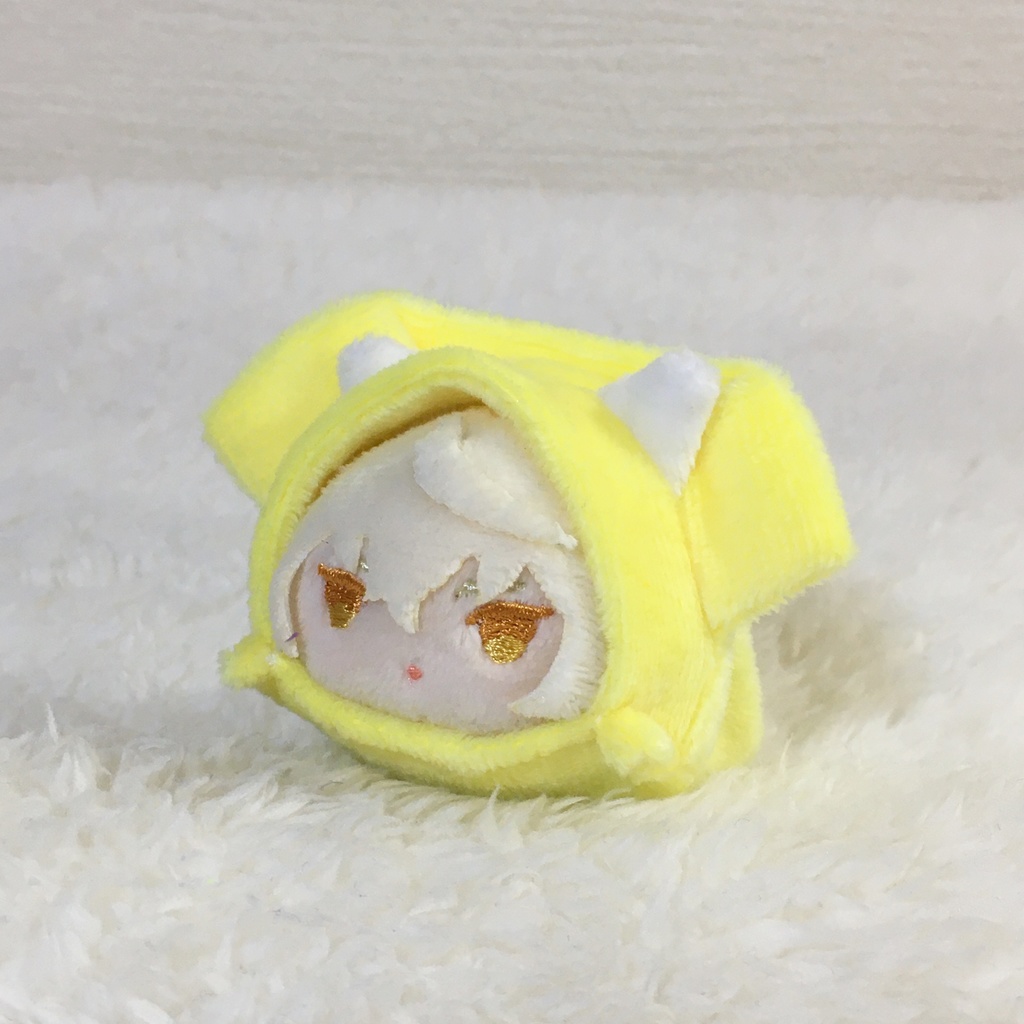 もちマスミニ着ぐるみ 恐竜 レモンイエロー