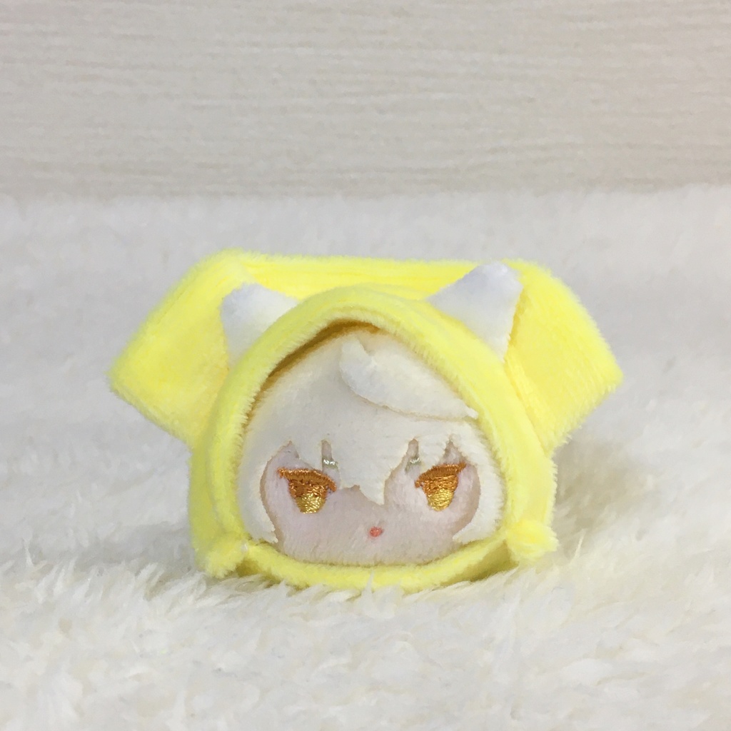 もちマスミニ着ぐるみ 恐竜 レモンイエロー