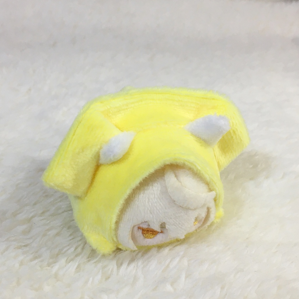 もちマスミニ着ぐるみ 恐竜 レモンイエロー