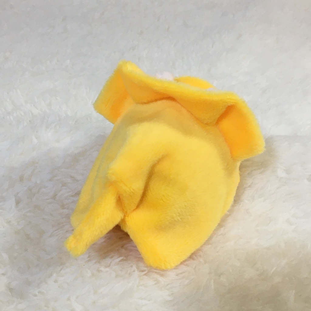 もちマスミニ着ぐるみ 恐竜 オレンジイエロー