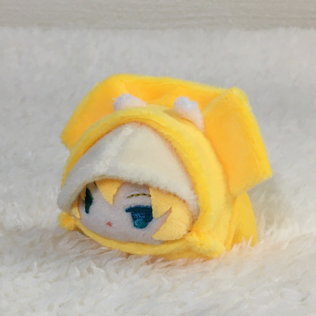 もちマスミニ着ぐるみ 恐竜 オレンジイエロー