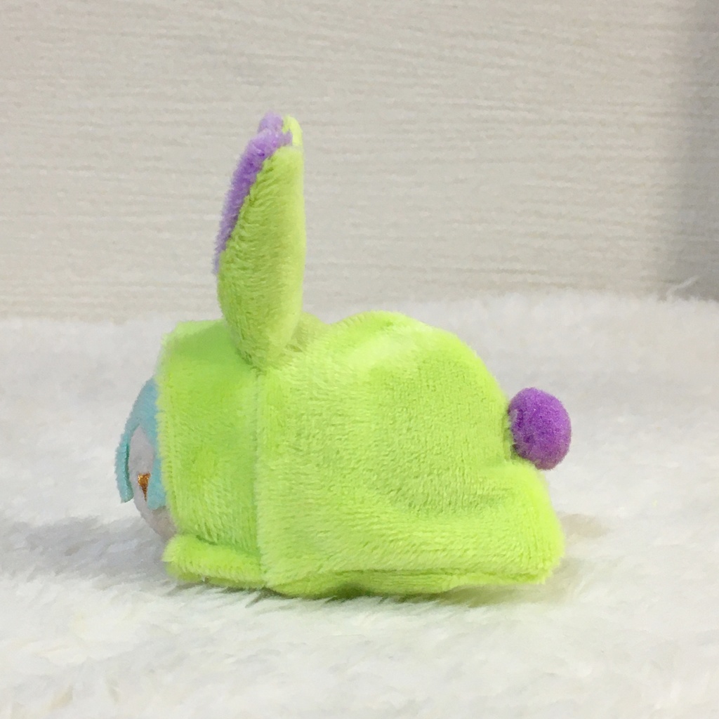 もちマスミニ着ぐるみ うさぎ ライムグリーン&パープル