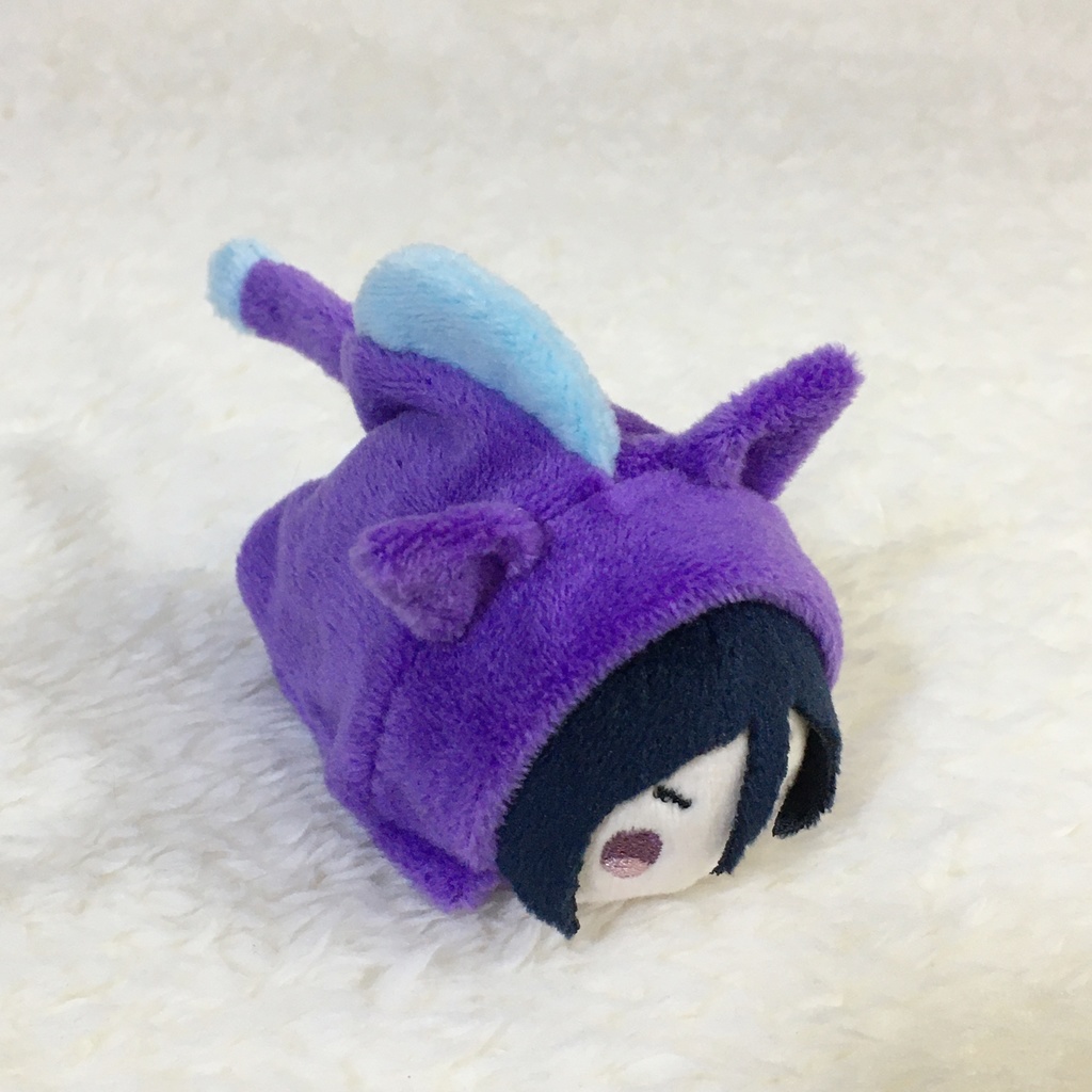 もちマスミニ着ぐるみ うま バイオレット&スカイブルー