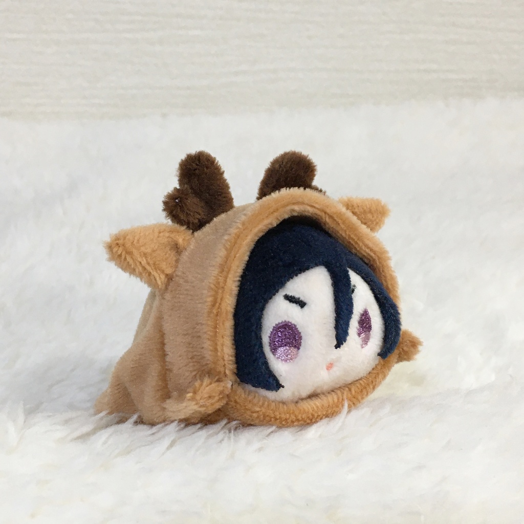 もちマスミニ着ぐるみ しか ライトブラウン