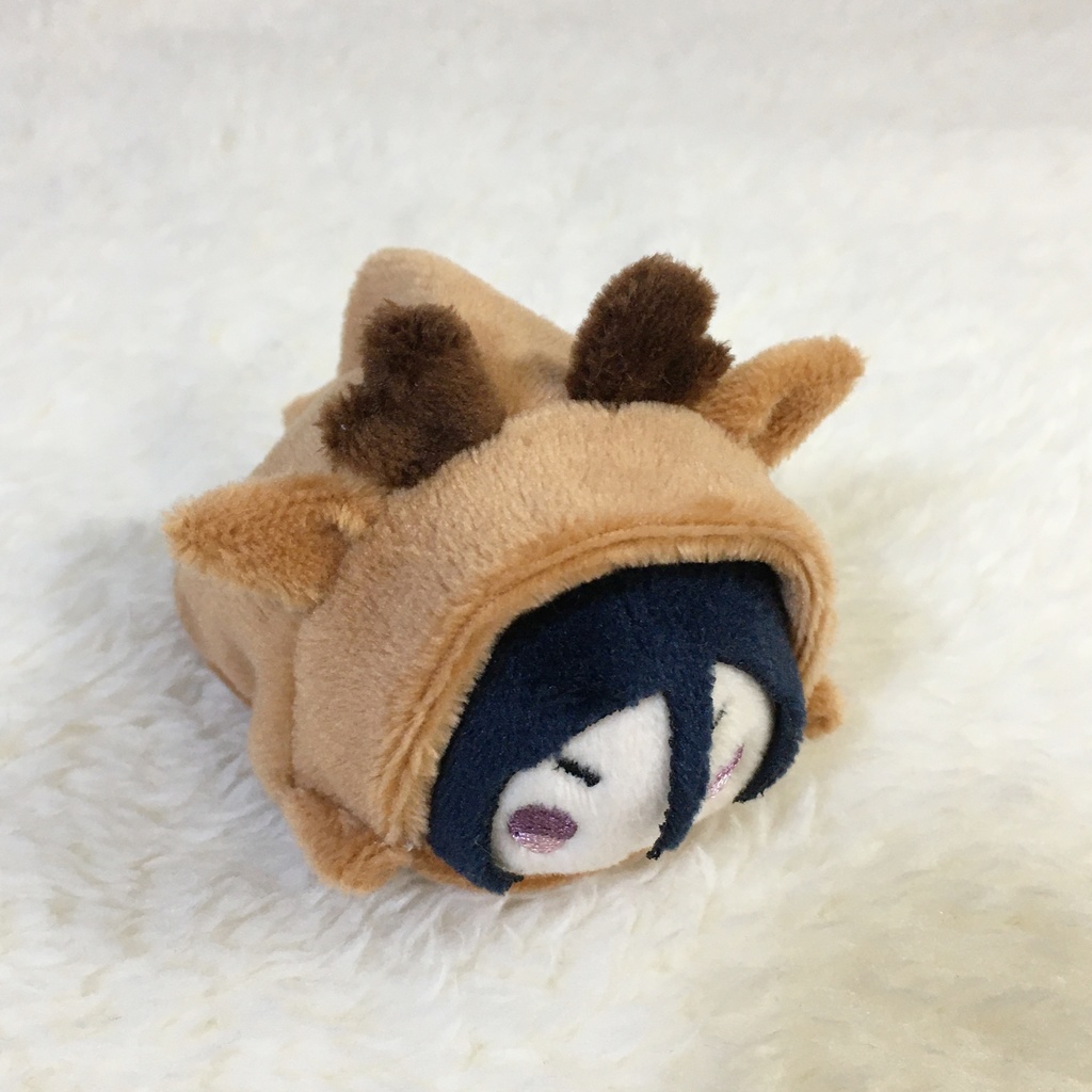 もちマスミニ着ぐるみ しか ライトブラウン