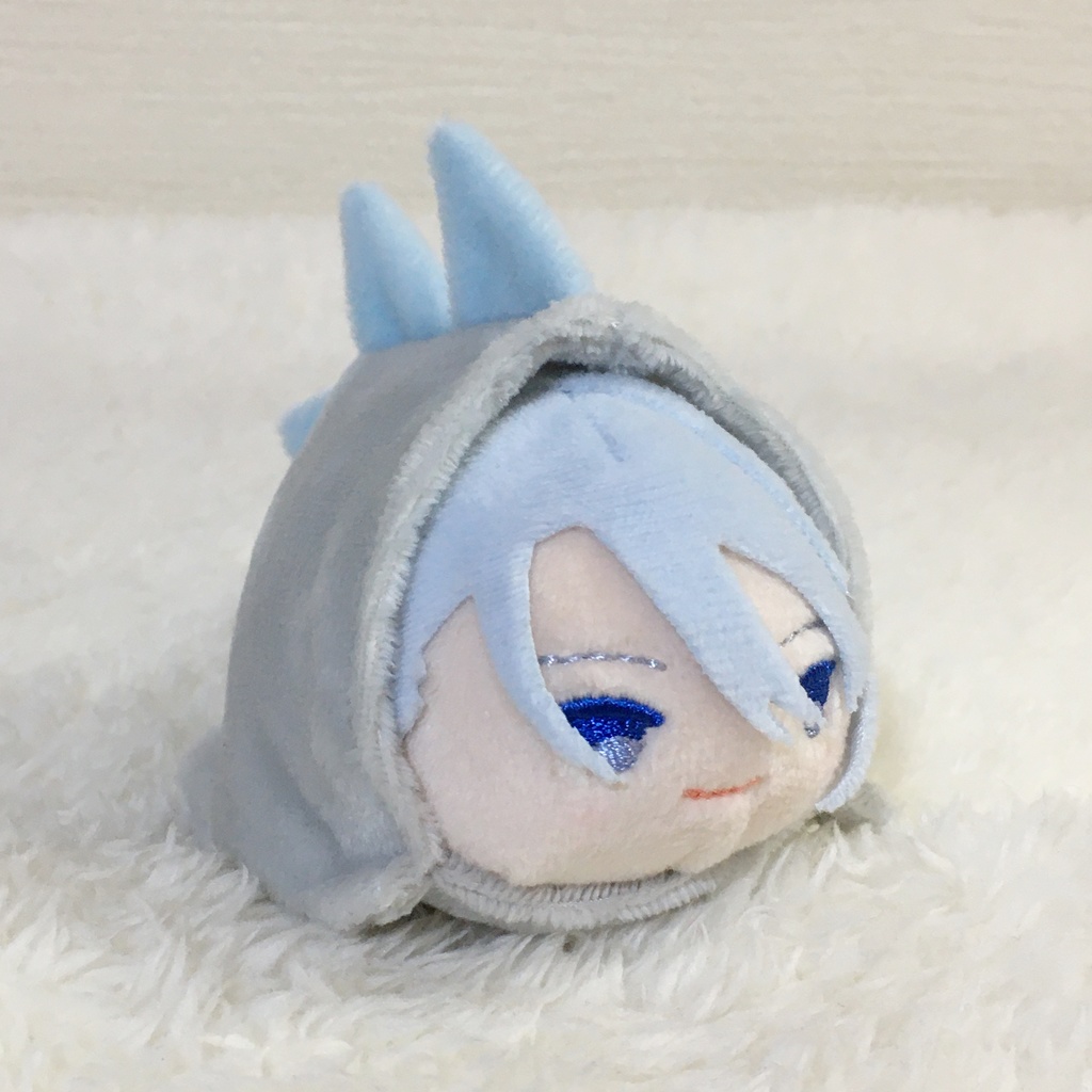 もちマス/もちころりん着ぐるみ 恐竜 ライトグレー&ベビーブルー