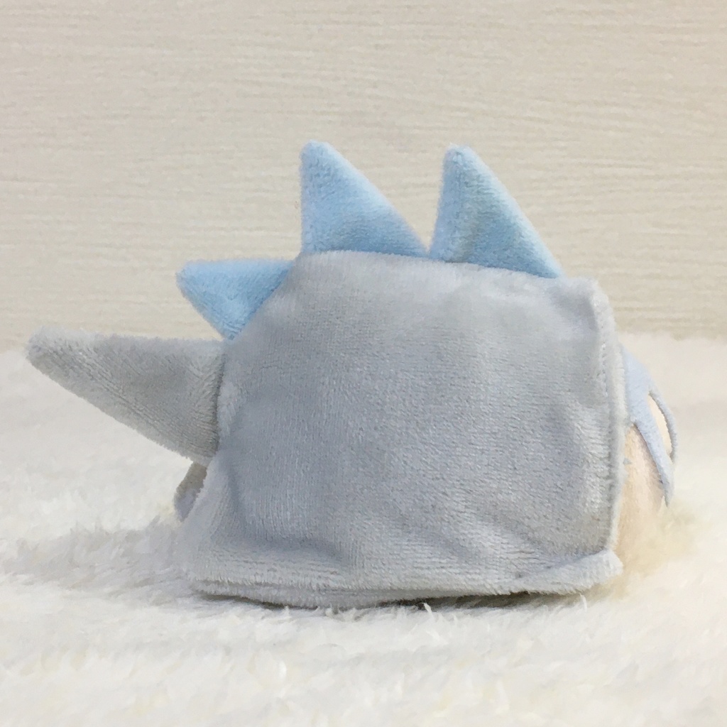 もちマス/もちころりん着ぐるみ 恐竜 ライトグレー&ベビーブルー