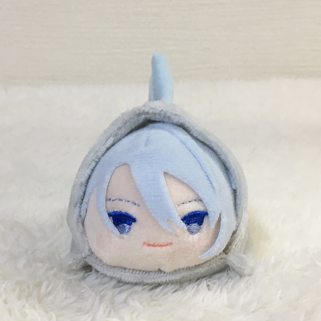 もちマス/もちころりん着ぐるみ 恐竜 ライトグレー&ベビーブルー